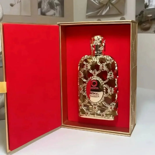 Amber Rouge Oud Saffron – Signature Unisex Scent | 2.7 oz Timeless Fragrance